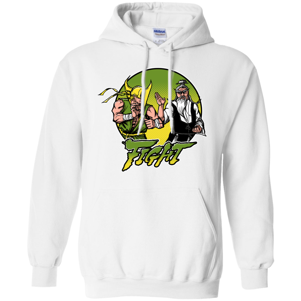 Sweatshirts White / S Fight Pullover Hoodie