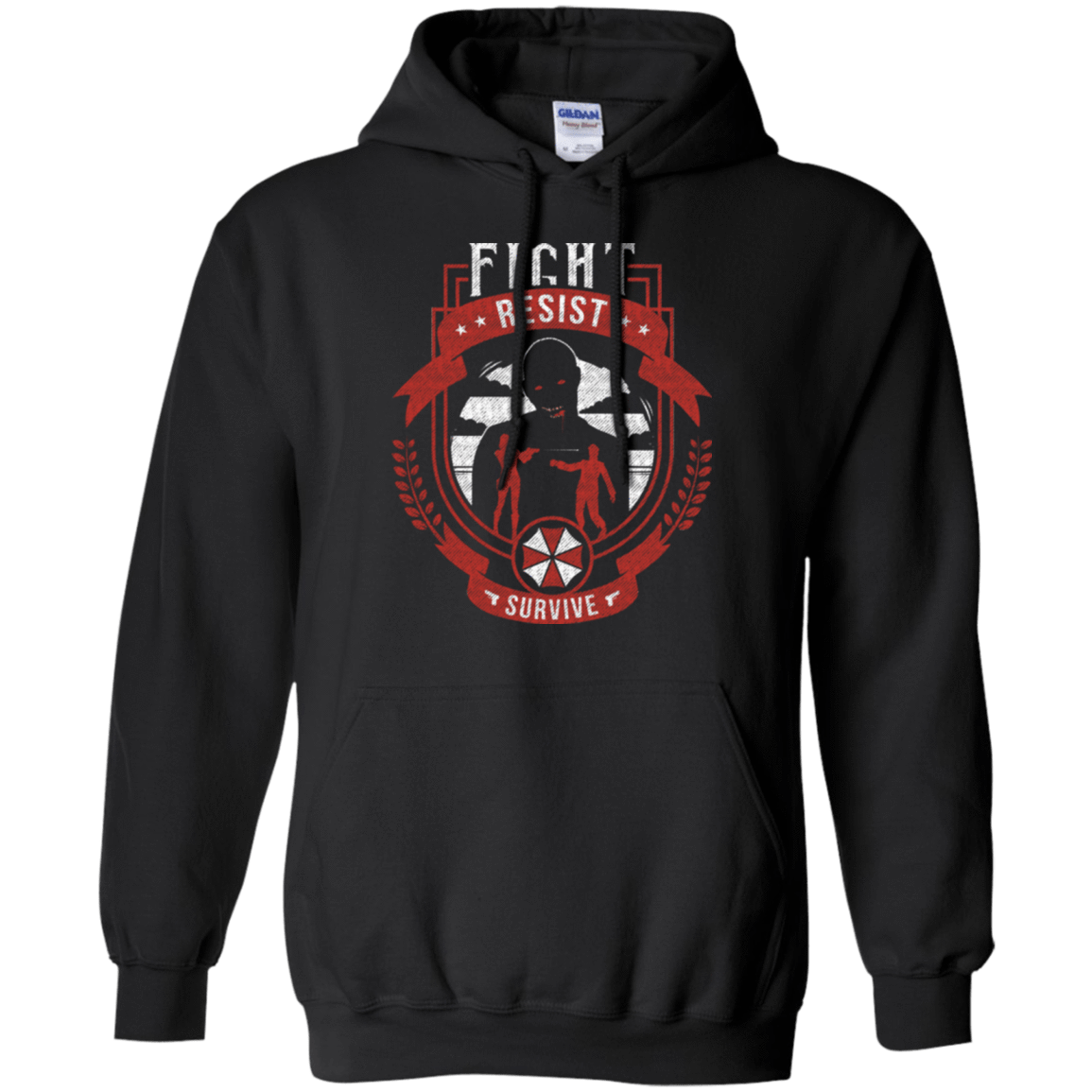Sweatshirts Black / Small Fight, Resist, Survive Pullover Hoodie