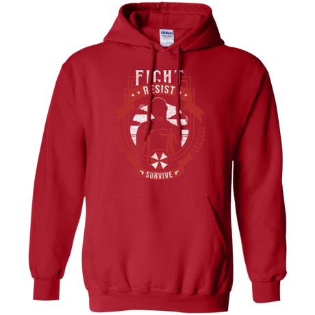 Sweatshirts Red / Small Fight, Resist, Survive Pullover Hoodie
