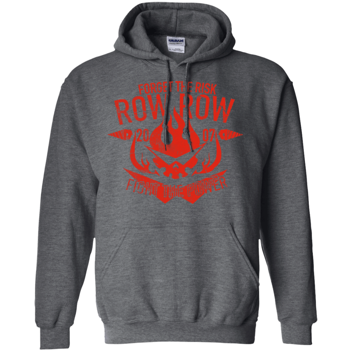 Sweatshirts Dark Heather / Small Fight the power Pullover Hoodie