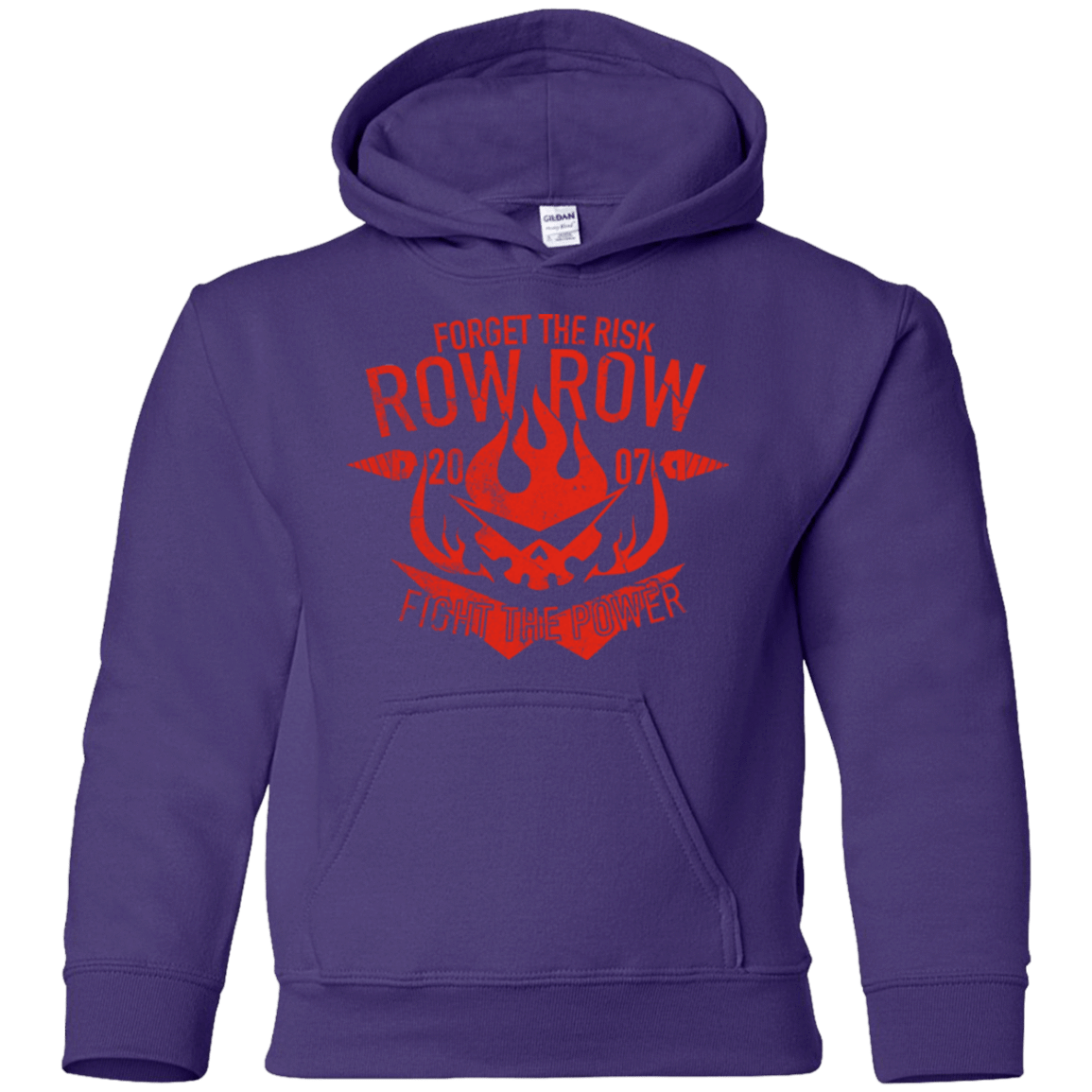 Sweatshirts Purple / YS Fight the power Youth Hoodie