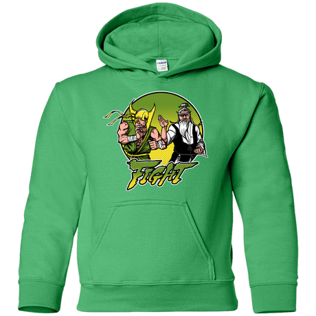 Sweatshirts Irish Green / YS Fight Youth Hoodie