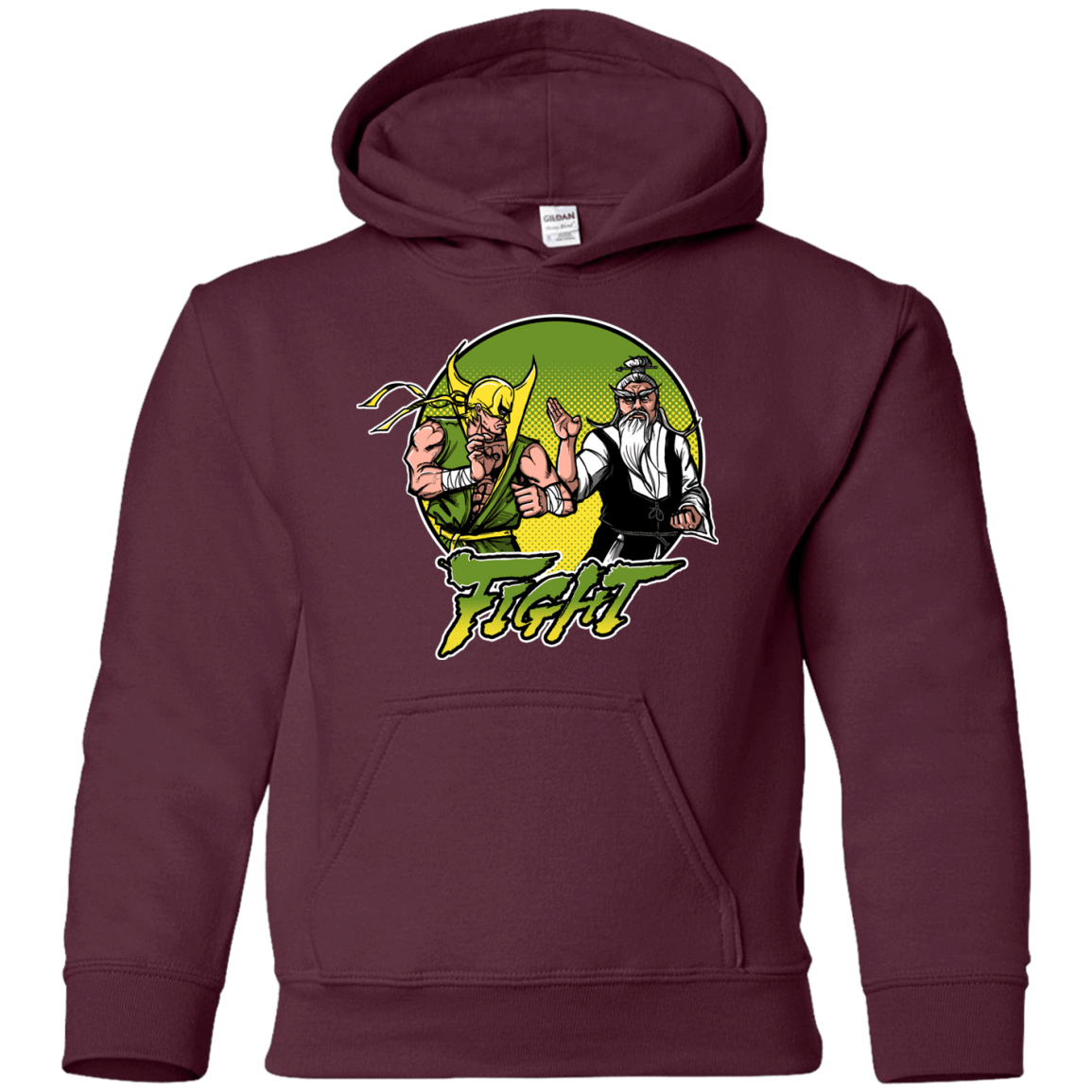 Sweatshirts Maroon / YS Fight Youth Hoodie