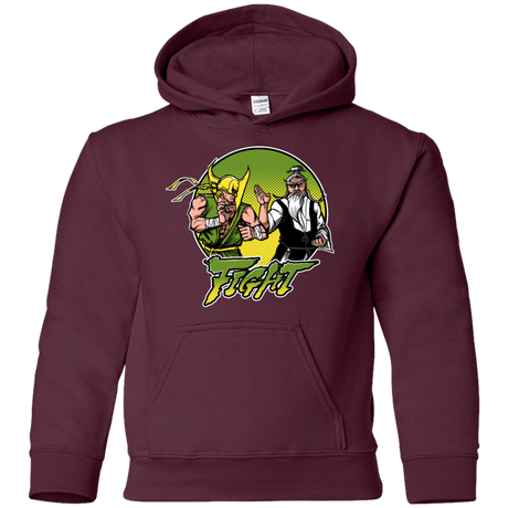 Sweatshirts Maroon / YS Fight Youth Hoodie
