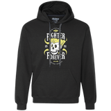 Sweatshirts Black / Small Fighter Forever Guile Premium Fleece Hoodie