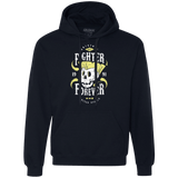 Sweatshirts Navy / Small Fighter Forever Guile Premium Fleece Hoodie
