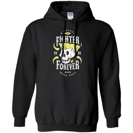 Sweatshirts Black / Small Fighter Forever Guile Pullover Hoodie