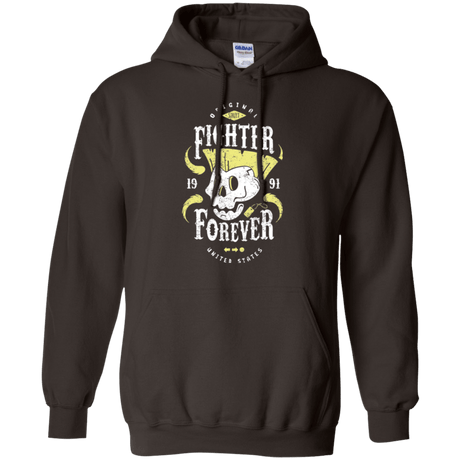 Sweatshirts Dark Chocolate / Small Fighter Forever Guile Pullover Hoodie