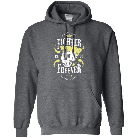 Sweatshirts Dark Heather / Small Fighter Forever Guile Pullover Hoodie