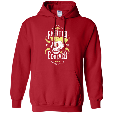 Sweatshirts Red / Small Fighter Forever Guile Pullover Hoodie