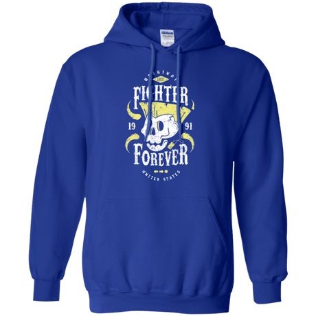 Sweatshirts Royal / Small Fighter Forever Guile Pullover Hoodie