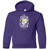 Sweatshirts Purple / YS Fighter Forever Guile Youth Hoodie