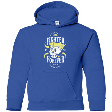 Sweatshirts Royal / YS Fighter Forever Guile Youth Hoodie