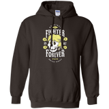 Sweatshirts Dark Chocolate / Small Fighter Forever Ken Pullover Hoodie
