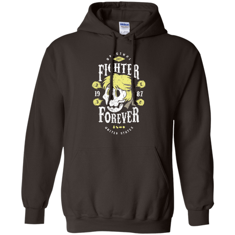 Sweatshirts Dark Chocolate / Small Fighter Forever Ken Pullover Hoodie