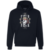 Sweatshirts Navy / Small Fighter Forever Ryu Premium Fleece Hoodie