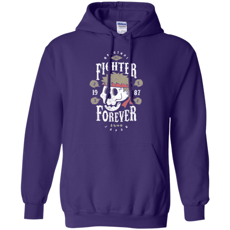 Sweatshirts Purple / Small Fighter Forever Ryu Pullover Hoodie