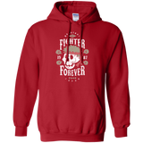 Sweatshirts Red / Small Fighter Forever Ryu Pullover Hoodie