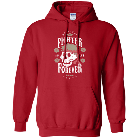 Sweatshirts Red / Small Fighter Forever Ryu Pullover Hoodie