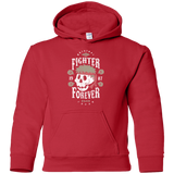 Sweatshirts Red / YS Fighter Forever Ryu Youth Hoodie