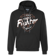 Sweatshirts Black / S Fighter Premium Fleece Hoodie