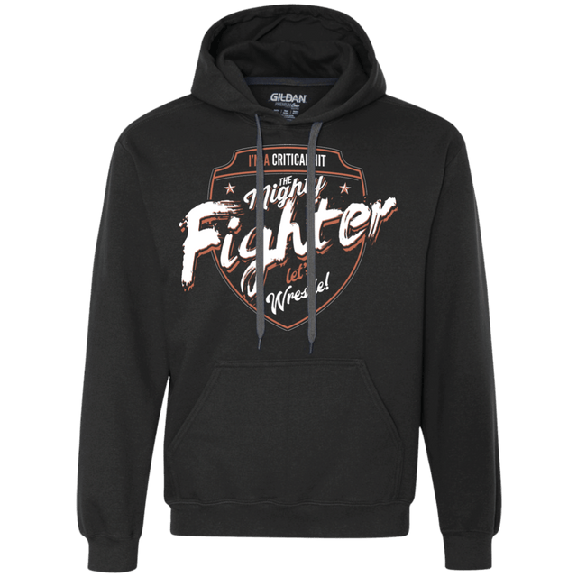 Sweatshirts Black / S Fighter Premium Fleece Hoodie