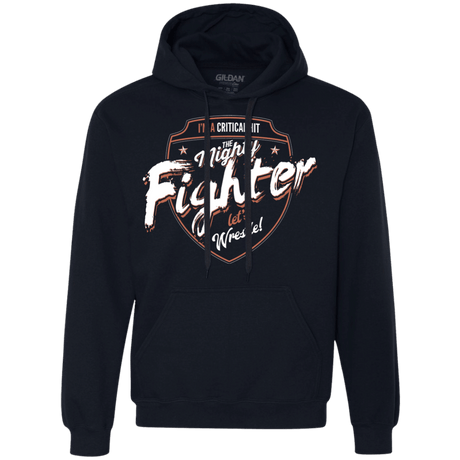 Sweatshirts Navy / S Fighter Premium Fleece Hoodie