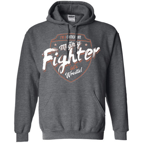 Sweatshirts Dark Heather / S Fighter Pullover Hoodie
