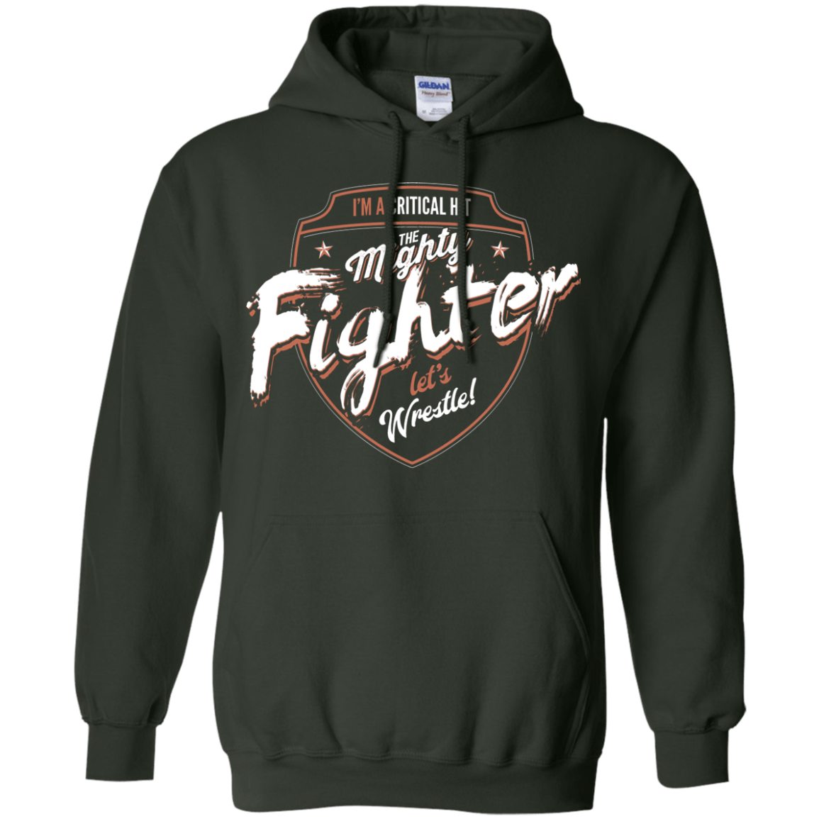 Sweatshirts Forest Green / S Fighter Pullover Hoodie