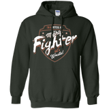 Sweatshirts Forest Green / S Fighter Pullover Hoodie