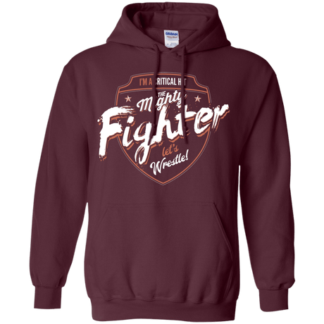 Sweatshirts Maroon / S Fighter Pullover Hoodie