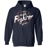 Sweatshirts Navy / S Fighter Pullover Hoodie