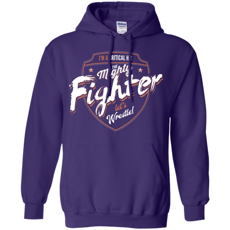 Sweatshirts Purple / S Fighter Pullover Hoodie