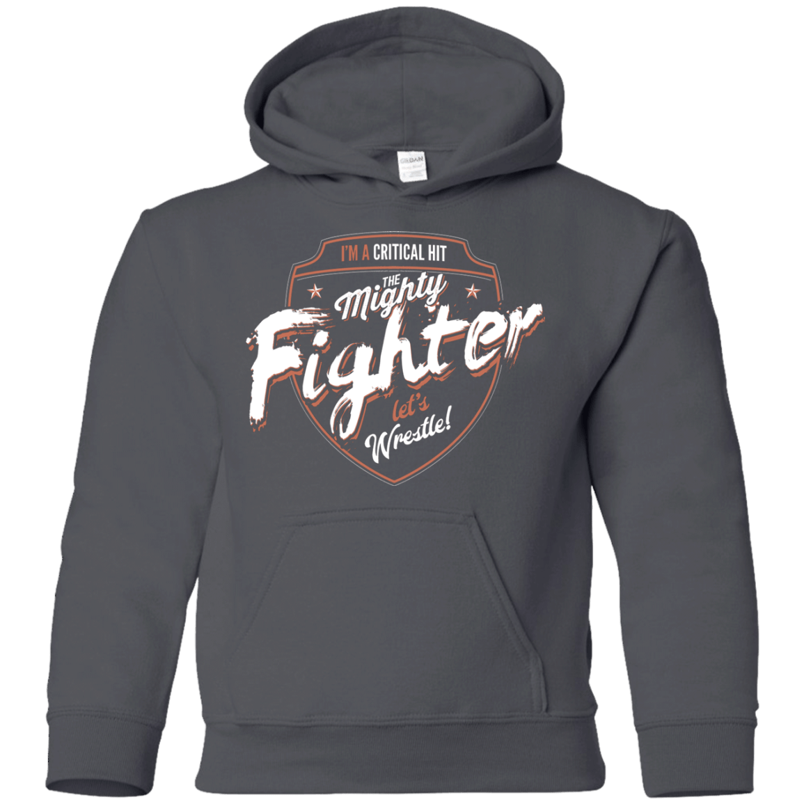 Sweatshirts Charcoal / YS Fighter Youth Hoodie