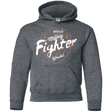Sweatshirts Dark Heather / YS Fighter Youth Hoodie