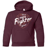Sweatshirts Maroon / YS Fighter Youth Hoodie