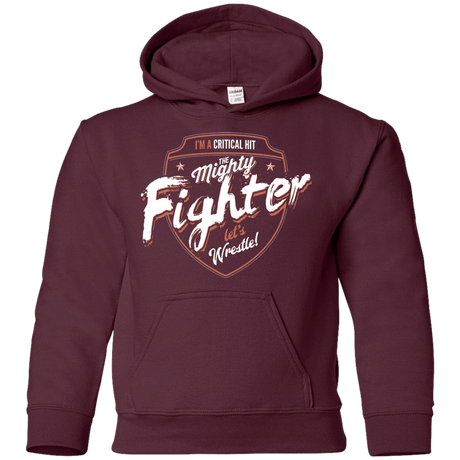 Sweatshirts Maroon / YS Fighter Youth Hoodie