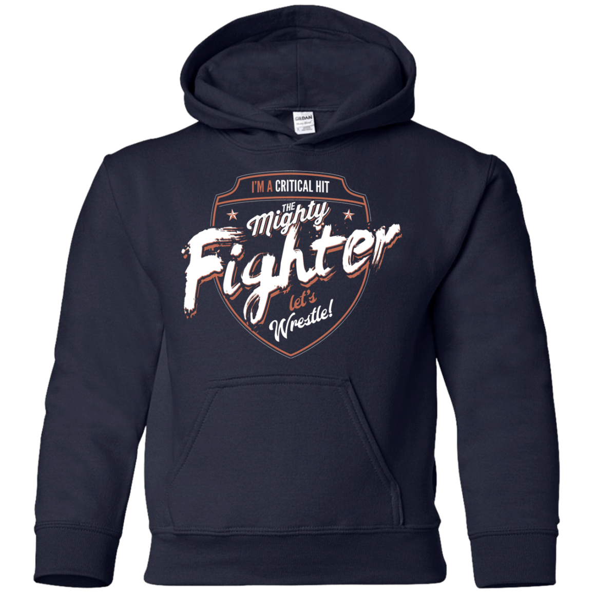 Sweatshirts Navy / YS Fighter Youth Hoodie