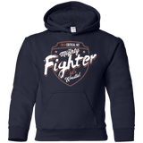 Sweatshirts Navy / YS Fighter Youth Hoodie