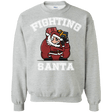 Sweatshirts Sport Grey / S Fighting Santa Crewneck Sweatshirt