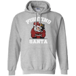Sweatshirts Sport Grey / S Fighting Santa Pullover Hoodie