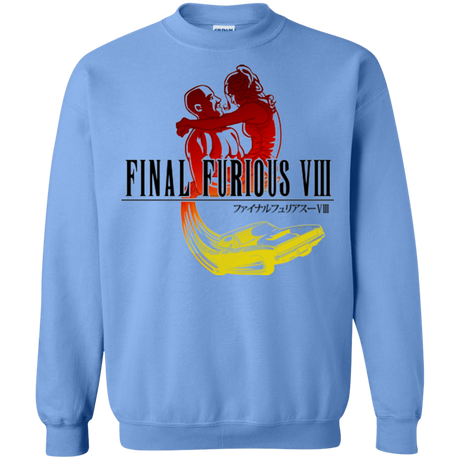 Sweatshirts Carolina Blue / Small Final Furious 8 Crewneck Sweatshirt