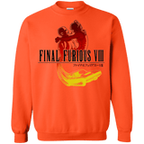 Sweatshirts Orange / Small Final Furious 8 Crewneck Sweatshirt