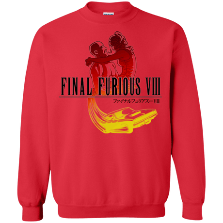 Sweatshirts Red / Small Final Furious 8 Crewneck Sweatshirt