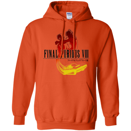 Sweatshirts Orange / Small Final Furious 8 Pullover Hoodie
