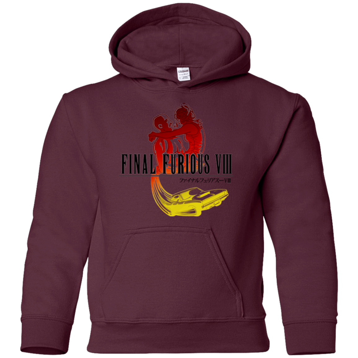 Sweatshirts Maroon / YS Final Furious 8 Youth Hoodie