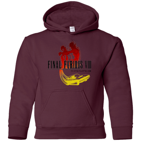 Sweatshirts Maroon / YS Final Furious 8 Youth Hoodie