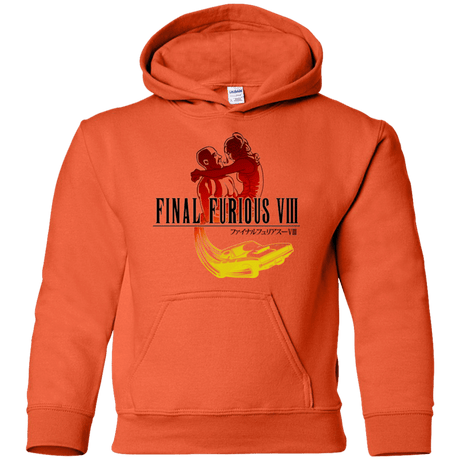 Sweatshirts Orange / YS Final Furious 8 Youth Hoodie