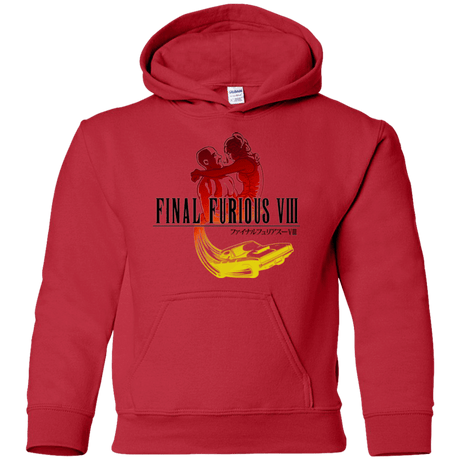 Sweatshirts Red / YS Final Furious 8 Youth Hoodie