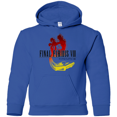 Sweatshirts Royal / YS Final Furious 8 Youth Hoodie